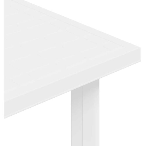  Vrtni stol bijeli 80 x 75 x 72 cm plastični Slike