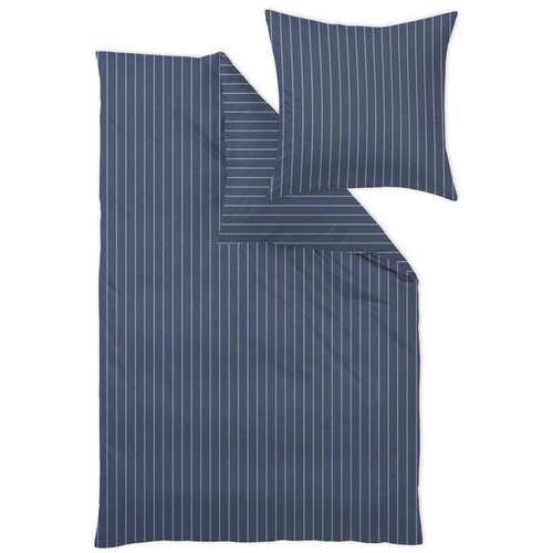 Curt Bauer posteljnina belluno 140/200 cm damast temno modra Cene