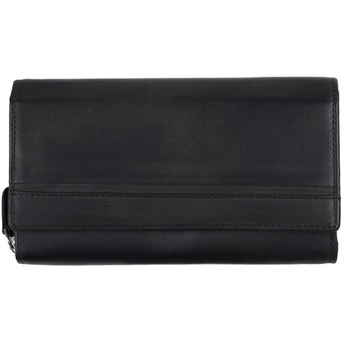 HJP Novčanik veliki ženski kožni sa RFID za&scaron;titom vintage 80488 18,5x11x3,5 crna Cene
