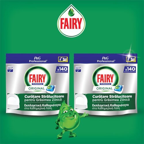 Fairy Professional Fairy Professionnal kapsule za mašinsko pranje posudja 140 kom x2 Cene