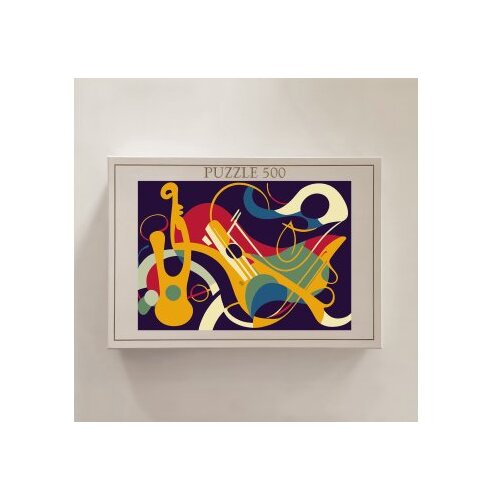 Wallxpert PZL_0165_500 Multicolor Puzzle Slike