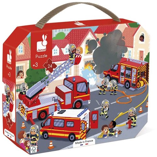 Janod Puzzle za decu Vatrogasci - 24 dela Slike