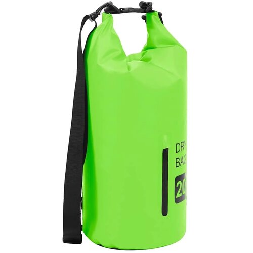  Suha torba s patentnim zatvaračem zelena 20 L PVC - Zelena 20 l s patentnim zatvaračem Cijene