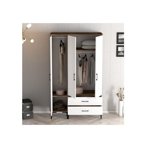 Hanah home Ormar Kumsal ST, 120x47,5x201,4 cm, Bijela Slike