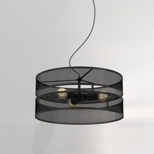  Luster na sajli GLUM 3xE27/60W/230V crn Slike