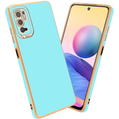 Cadorabo Ohi&scaron;je, združljiv s Xiaomi v sijajni turkizni - Rose Gold - Za&scaron;čitni pokrov iz fleksibilnega silikona TPU in z za&scaron;čito pred kamero, (20596177) Cene
