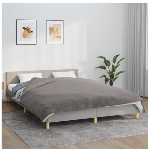  Te&scaron;ka deka s navlakom siva 200 x 200 cm 9 kg od tkanine Cijene