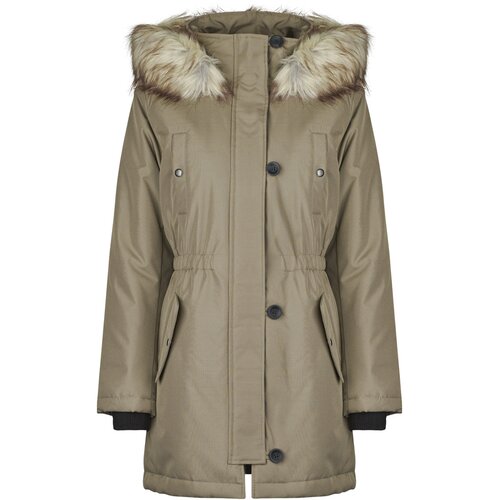 Only Parke ONLIRIS FUR WINTER PARKA CC 2023 OTW Bež Slike