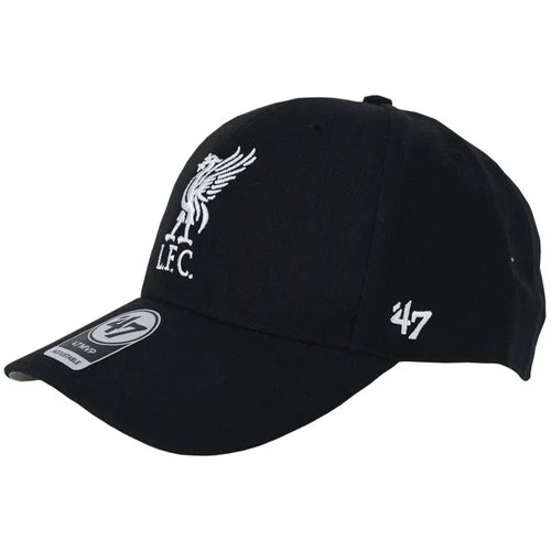 47 Brand Kape s šiltom EPL FC Liverpool Cap Črna