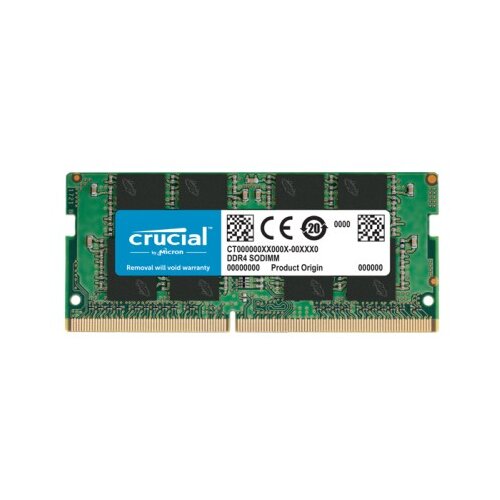 Crucial RAM SODIMM DDR4 16GB PC4-25600 3200MT/s CL22 SR x8 1.2V Cene