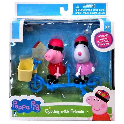 TOYSONE Peppa prase Cycling with friends Slike