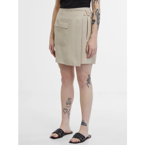 Orsay Beige women's skirt - Women's