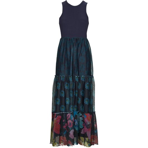 Desigual Dolge obleke VEST_DUDAS Večbarvna Cene