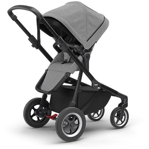 Thule Sleek crni okvir siva dječja kolica Slike