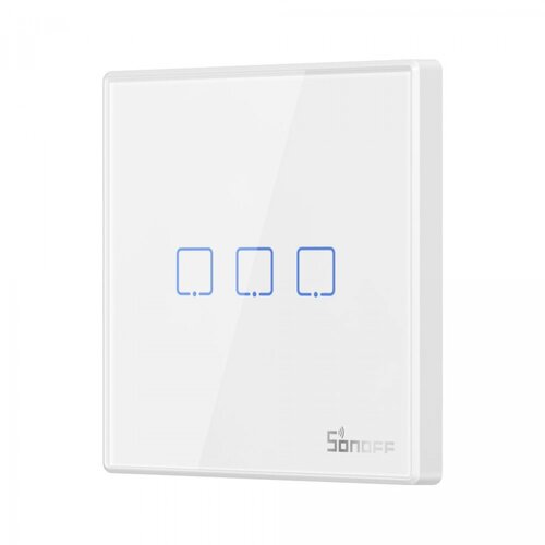 SONOFF bežični pametni prekidač 433 mHz T2EU1C-RF, trojni, bijeli Cijene