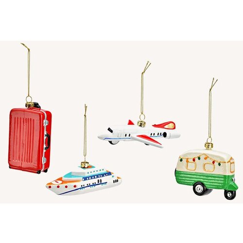 Viter novogodišnji ukras travel 14xh10x3cm Slike