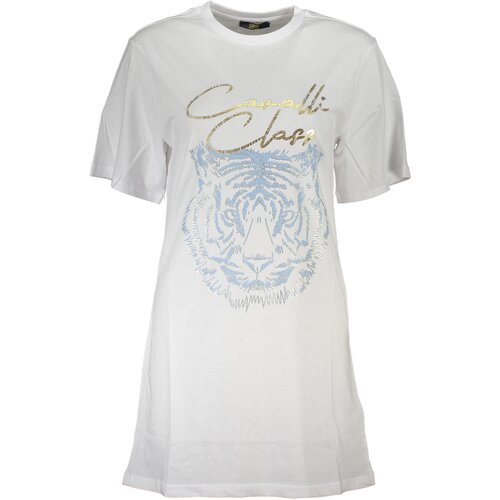 Cavalli Class SHORT SLEEVE T-SHIRT WOMEN WHITE Cijene