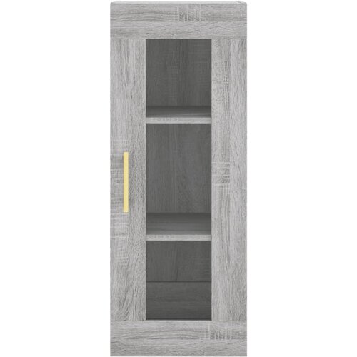  Visoka komoda siva sonome 34,5x34x180 cm od konstruiranog drva Slike