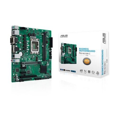 Asus Pro H610M-C-CSM - bundkort - micr Cene