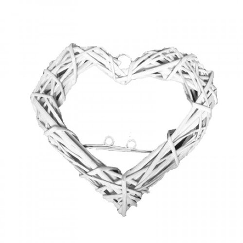 Pleteno srce sa metalnim kukama - izaberi dimenziju (Pleteno) Slike