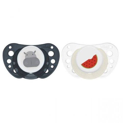 Chicco Silikonski mamac 16-36m+2/1 plavi physio air Slike