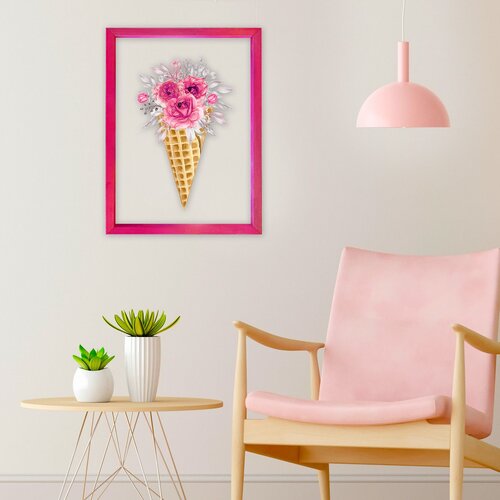 Wallity CAM230145 multicolor decorative framed painting Cene