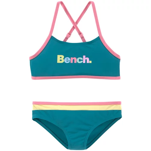 Bench Bikini rumena / petrol / svetlo roza