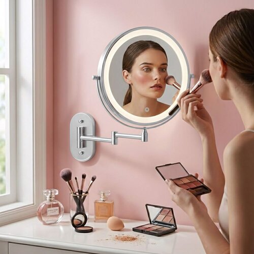 REA Bath Ogledalo LED Glow Chrome Slike
