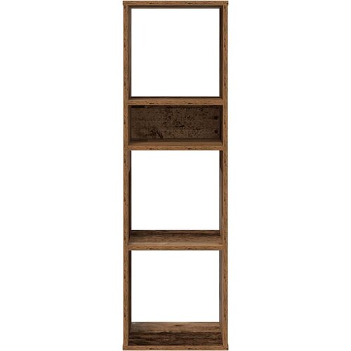  za knjige boja drva 34x31x112 cm konstruirano drvo Slike
