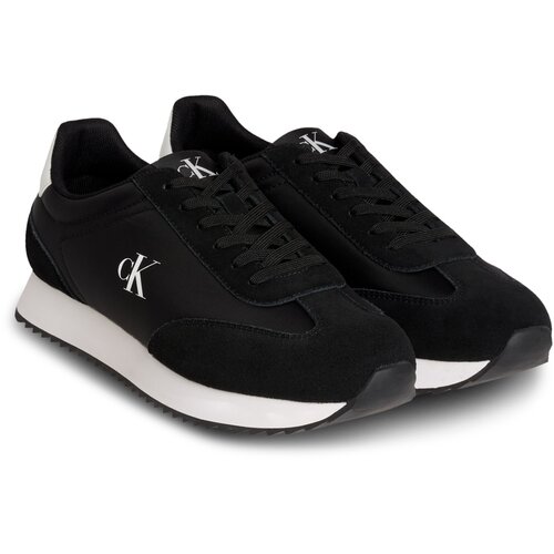 Calvin Klein Jeans Nizke superge RETRO RUNNER LACE UP NY-SU Črna Slike