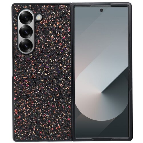  futrola shining (glam) za samsung z fold 6 crna Slike