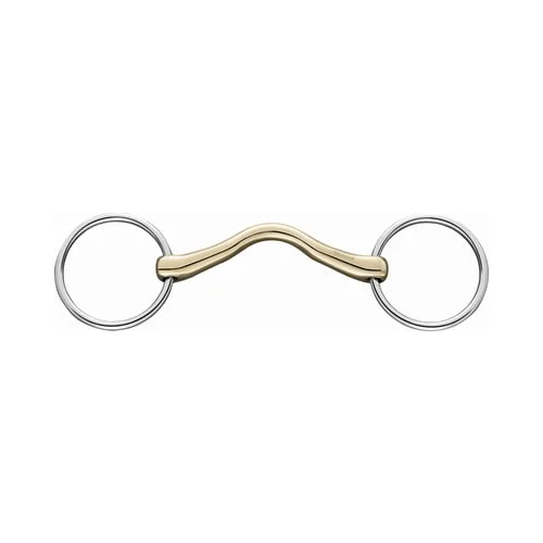 Sprenger CM Mullen Mouth Snaffle, brzda, 16 mm trdi nastavek Mullen Mouth s priključkom - Sensogan - 120 mm