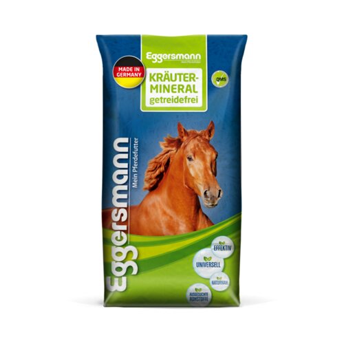 Eggersmann Zeliščni minerali brez žit - 25 kg Cene