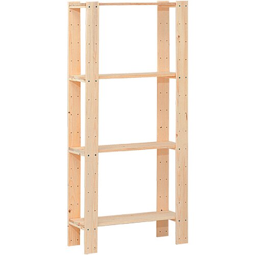 REGALUX Lesen regal Heavy (174 x 80 x 31,6 cm, 4 police, nosilnost: 75 kg/polico) Slike