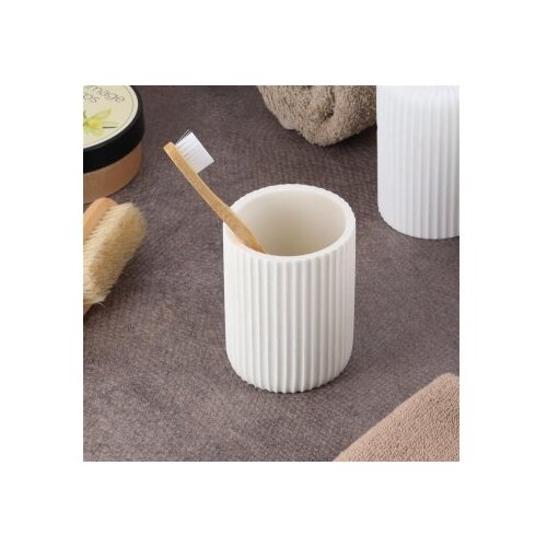 Tendance čaša pruge 9,5X7Cm poliresin bela 61103100 Cene