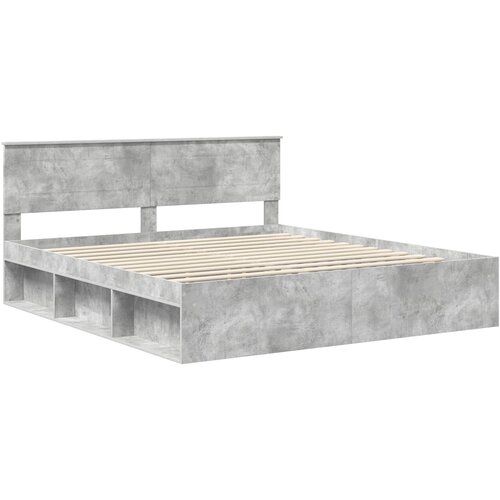  Krevetna konstrukcija Beton 180 x 200 cm Konstruirano drvo Slike