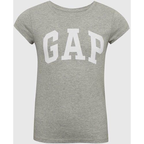 GAP Gray girly T-shirt with logo Cene