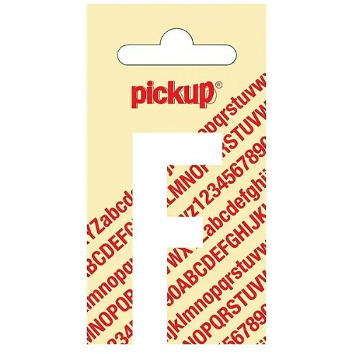  Nalepka Pickup (Motiv: F, bele barve, višina: 60 mm) Cene
