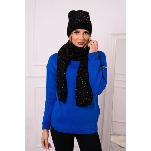 Kesi Women&amp;#039;s set with scarf Jowita K360 black Slike