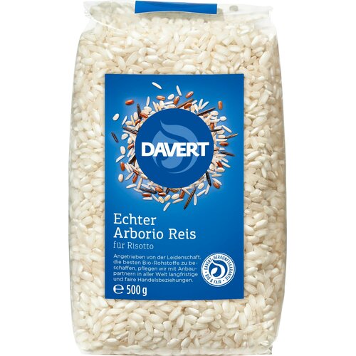Davert Bio prava Arborio riža bijela - 500 g Cijene