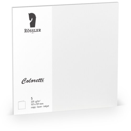 Grupo DVOJNA KARTICA 157X157 COLORETTI 5 ENOT BELA, (20861897) Slike