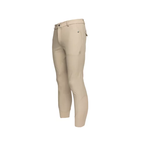 Kingsland Jahalne hlače KLKerry Ladies F-Grip Seamless Breeches, Beige Cobblestone - 34