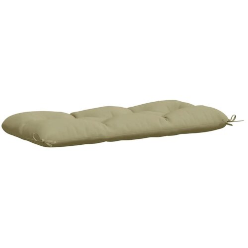 Jastučić za klupu VIANEN 100% poliester Svijetlo zelena - Svijetlo zelena 130 x 50 x 12 cm Slike