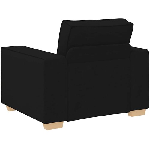 SOFA fotelja crna 100x78x84 cm tkanina Slike