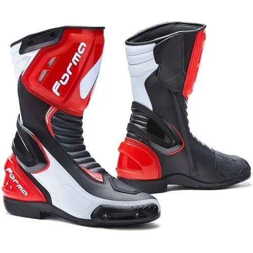 Forma Boots Freccia Black/White/Red 42 Motociklističke čizme