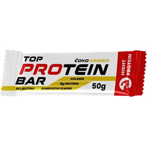 Top Food protein bar čoko kinder 50g Slike