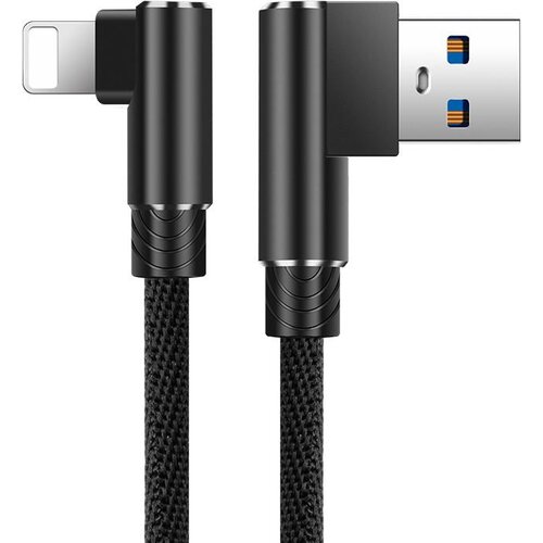 Kabel USB na Lightning Elbow crni 1m Cene