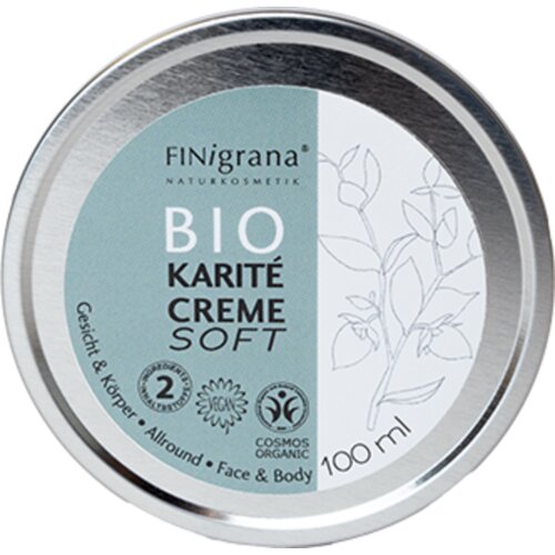 FINigrana&amp;reg; Bio &amp;amp; Naturkosmetik Organska krema od shea ulja meka - 100 ml Slike