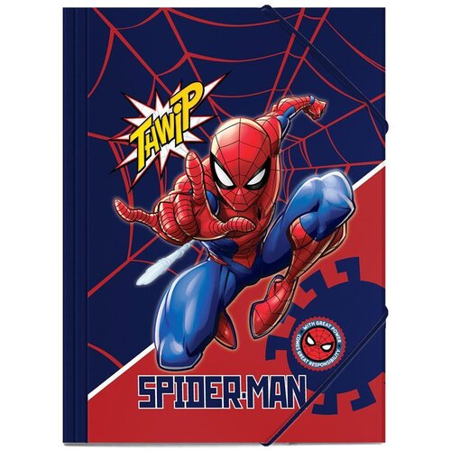 Luna mapa s gumicom s motivom Spider-Mana 25x35 cm Slike