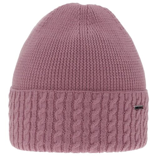 AGBO Woman's winter hat in violet merino wool Febe Cene